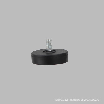 D66 Borracha Pot Magnet Base Rosca Rod Tipo